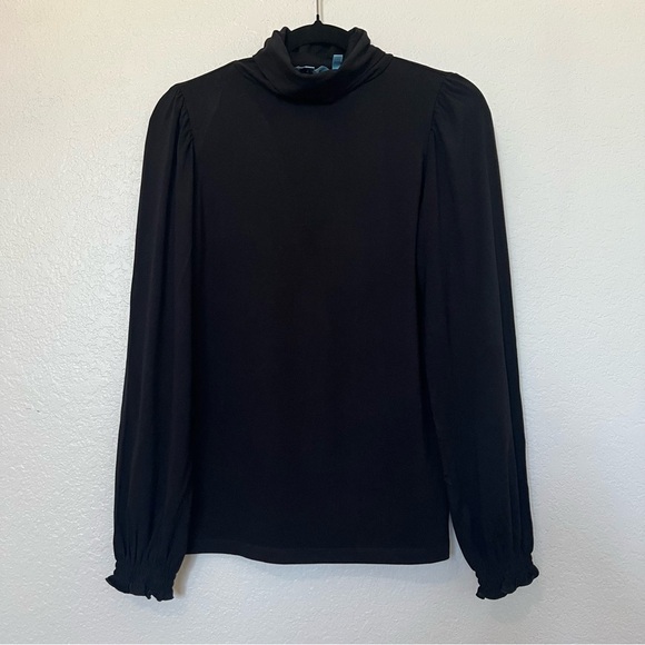 2/$30 Draper James Knit Turtleneck Long Sleeve Black SZ XS - Picture 11 of 11